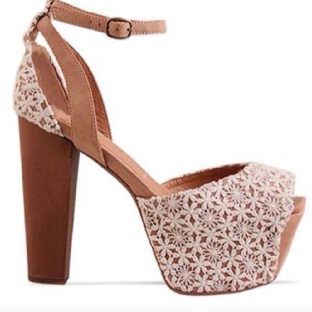 Jeffrey Campbell Perfect Platform Crochet 6